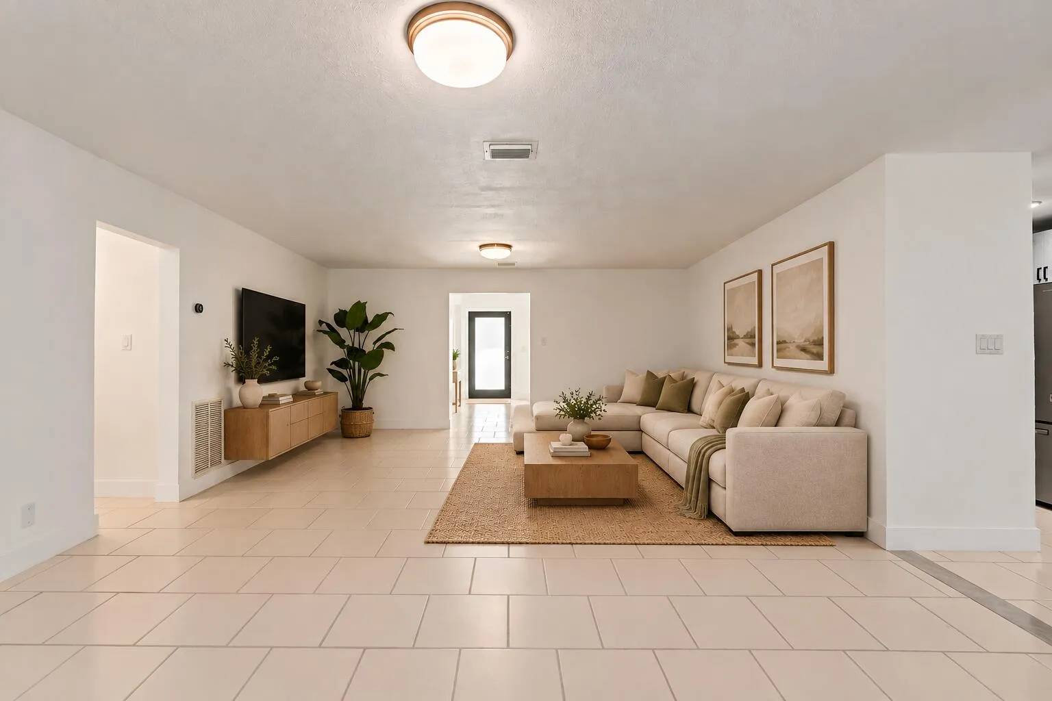 photo feature AI-generated virtual staging.