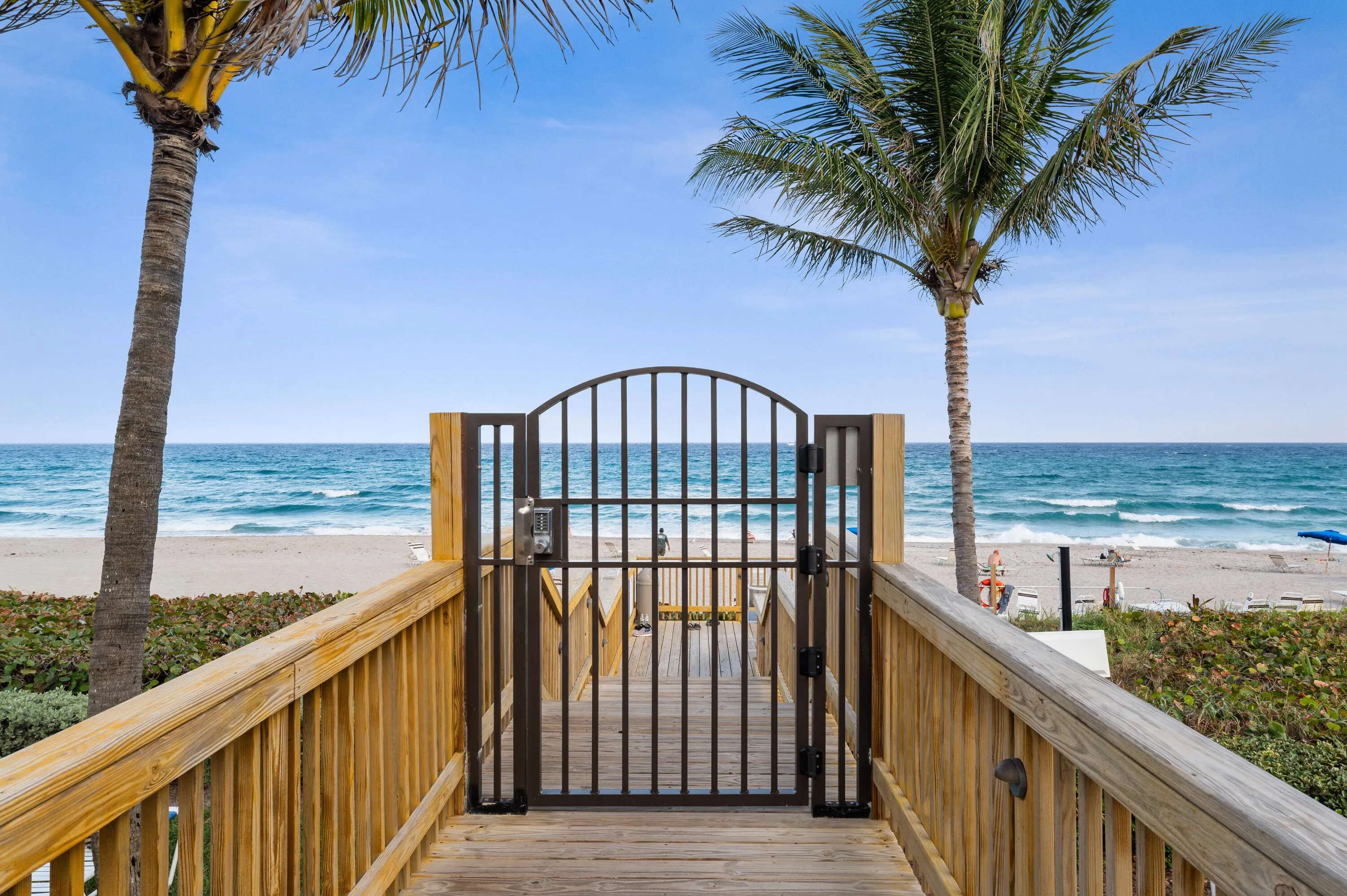 private beach club