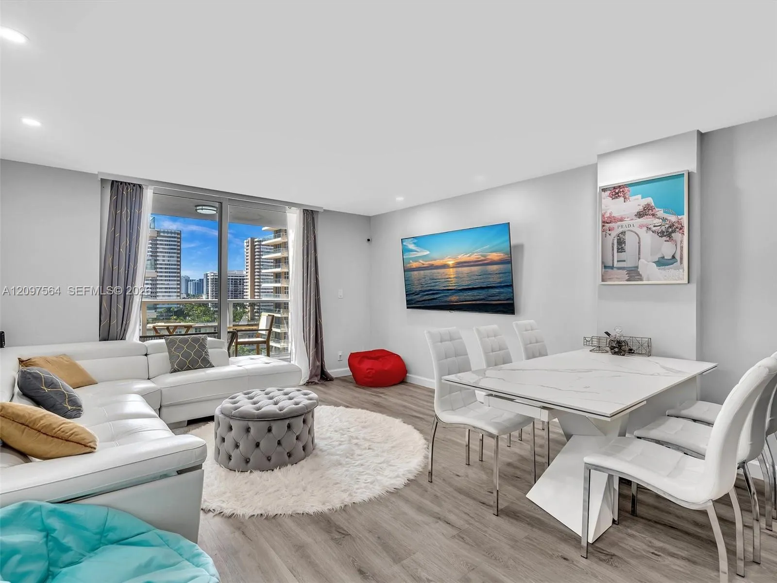 Impact windows beachfront condo Hallandale