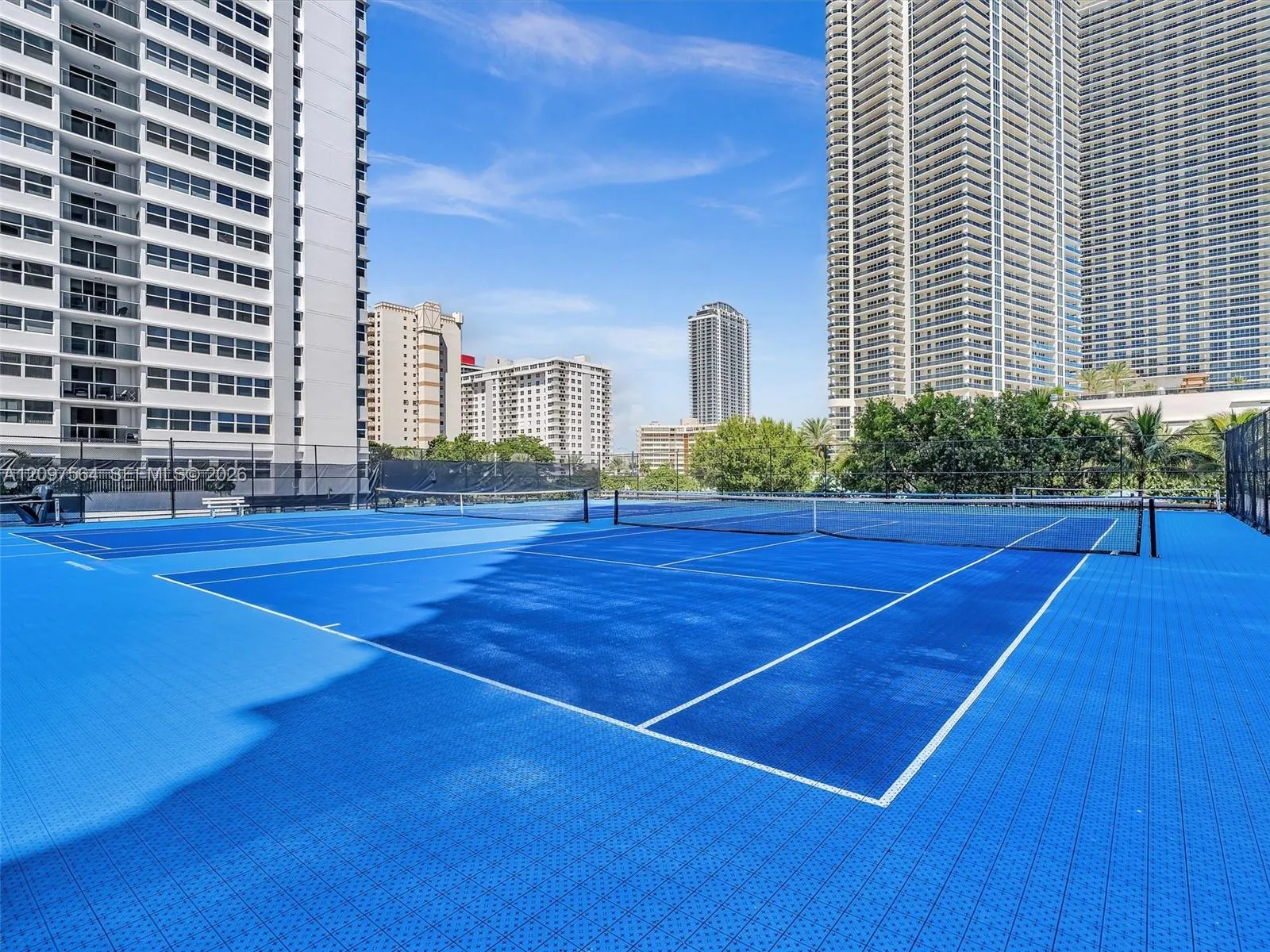 Hallandale Beach condos with tennis courts
