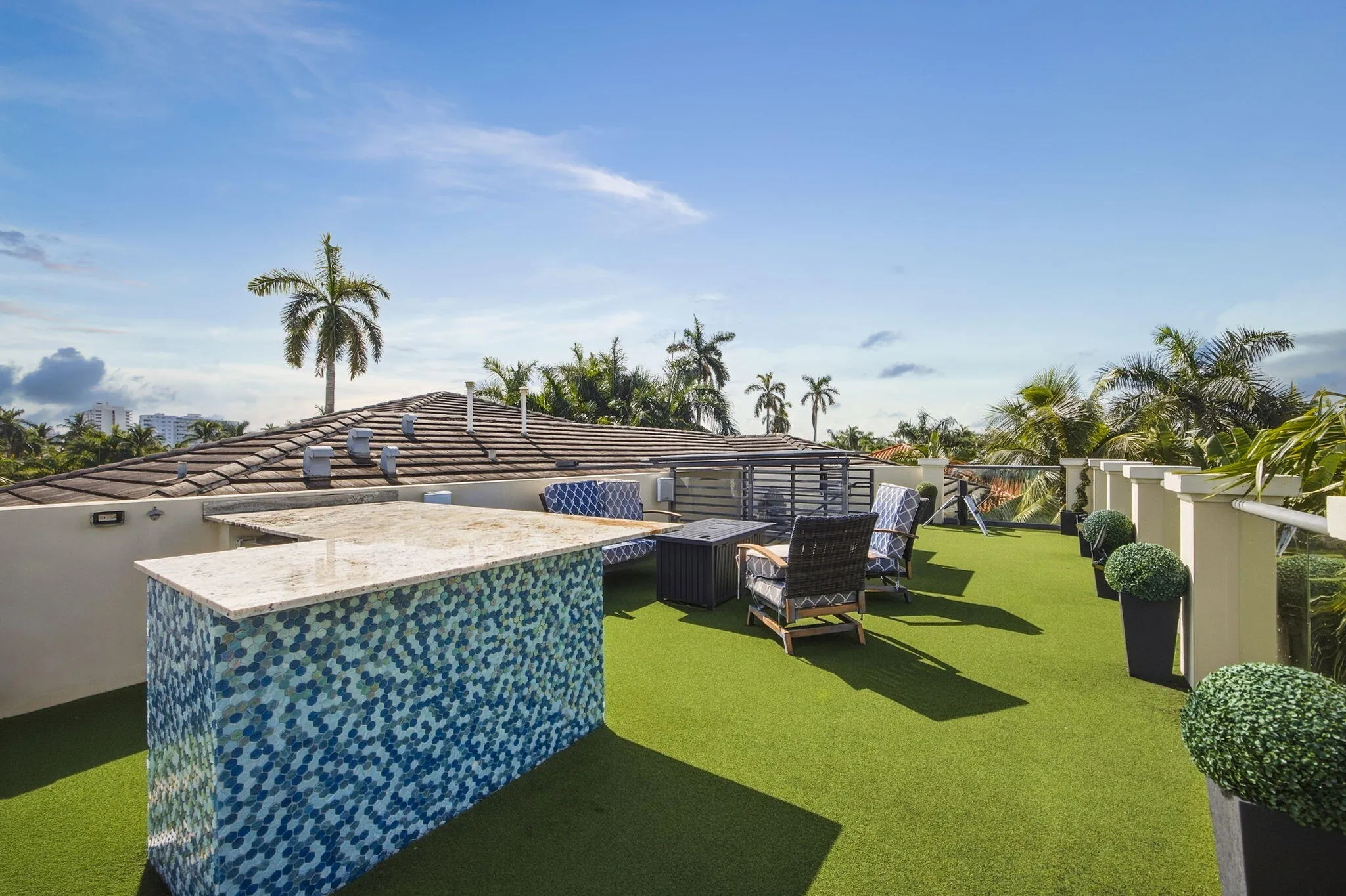 rooftop deck