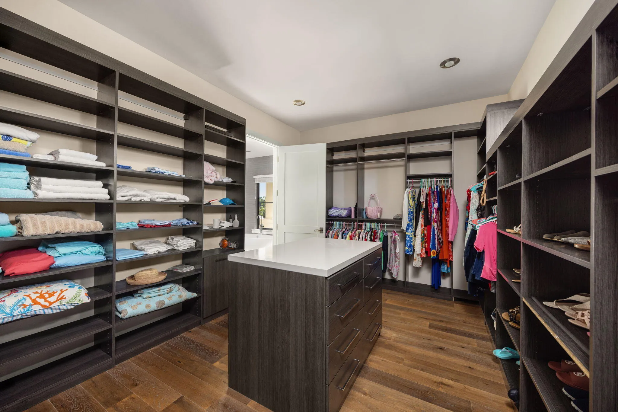her closet