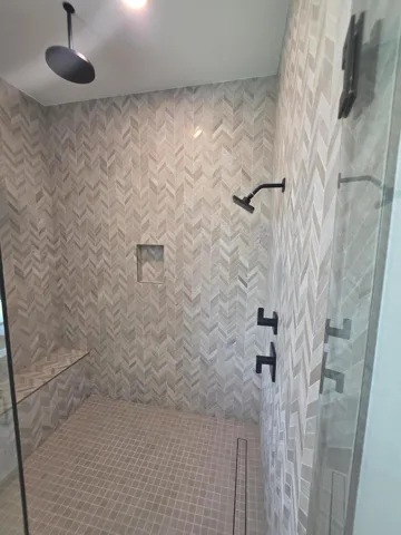 Secondary 1st Floor Primary Bathroom Shower