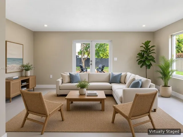 Virtually Staged - Family Room