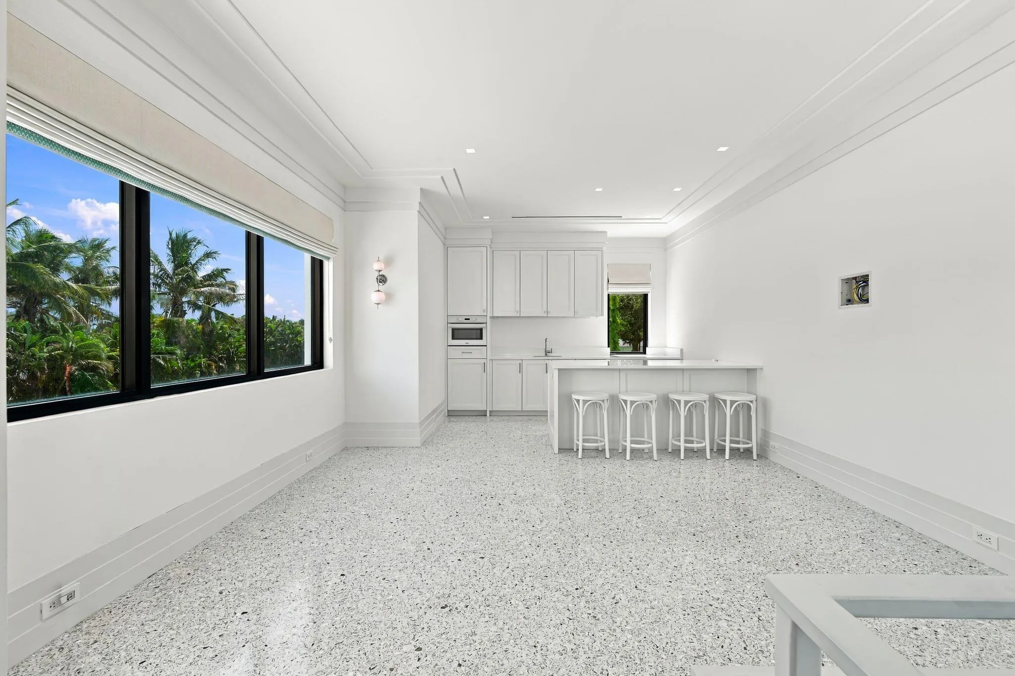 Guest Suite Living Area with Kitchen