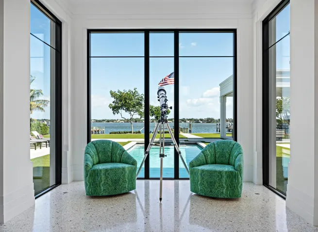 Stunning water views from every window!