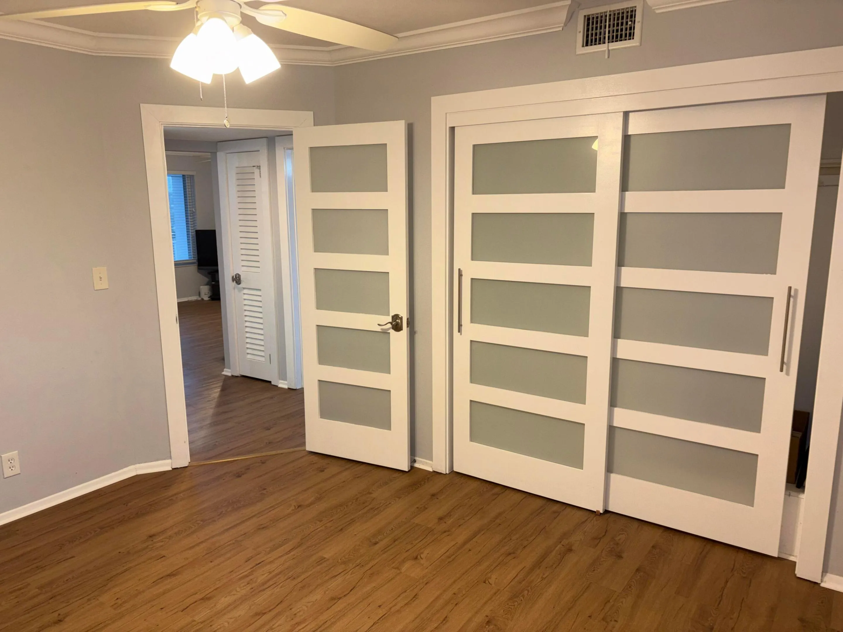 high end closet doors