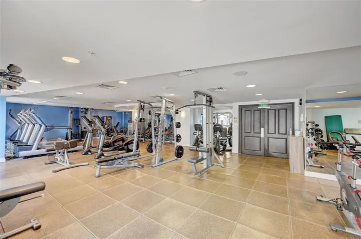 fitness center