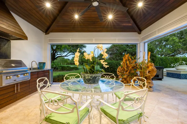 Covered Loggia Twilight