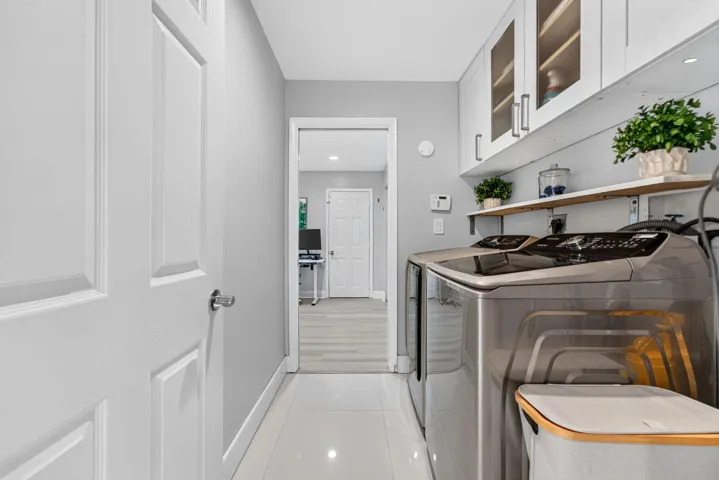 Under Air Laundry Room