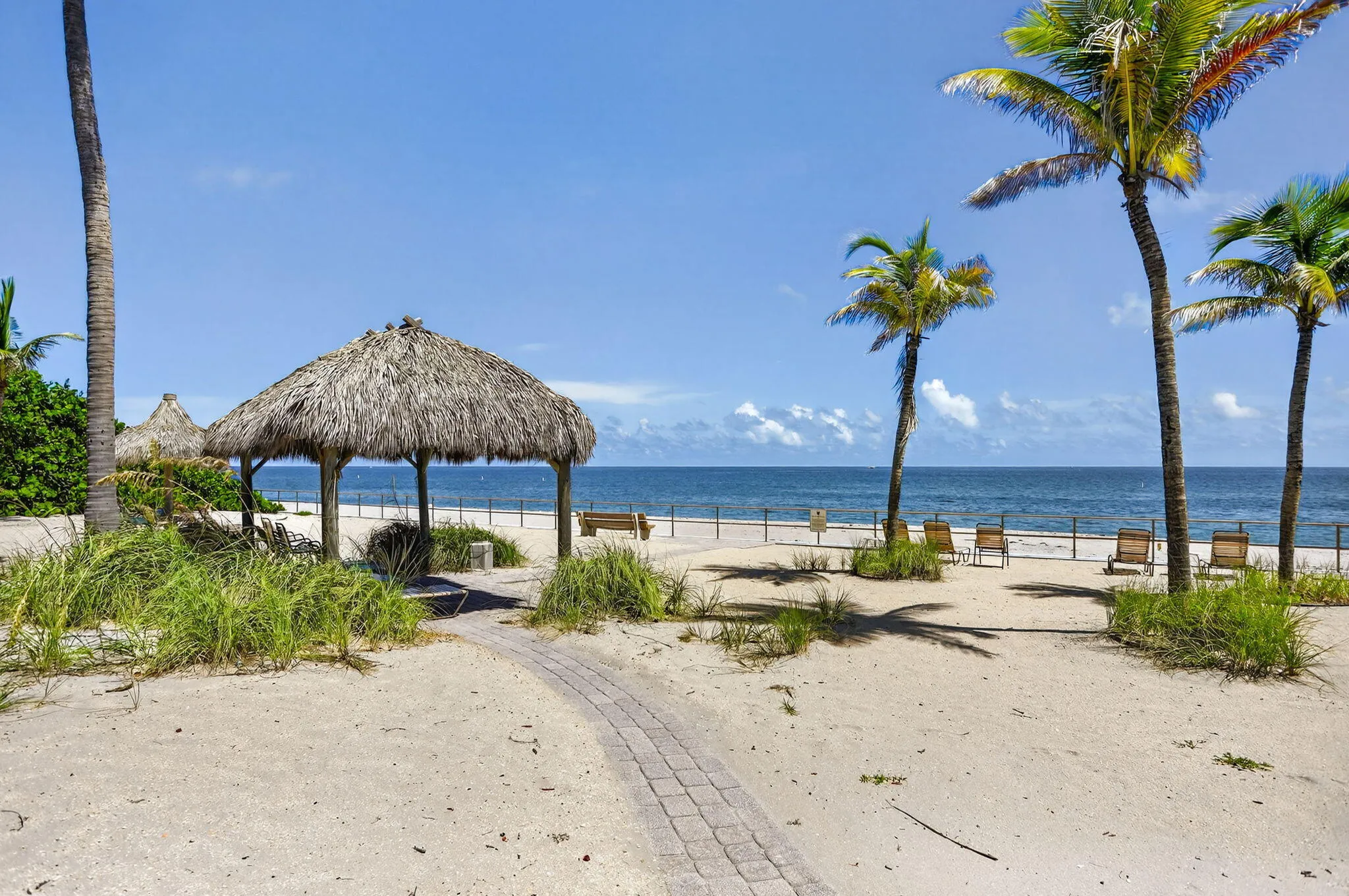 upper private beach