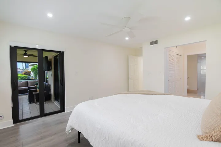 Primary Bedroom w/Access to Patio