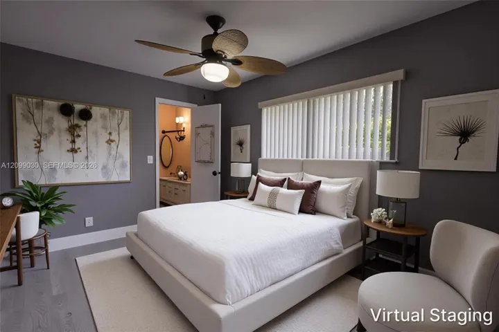 2 of 4 bedrooms