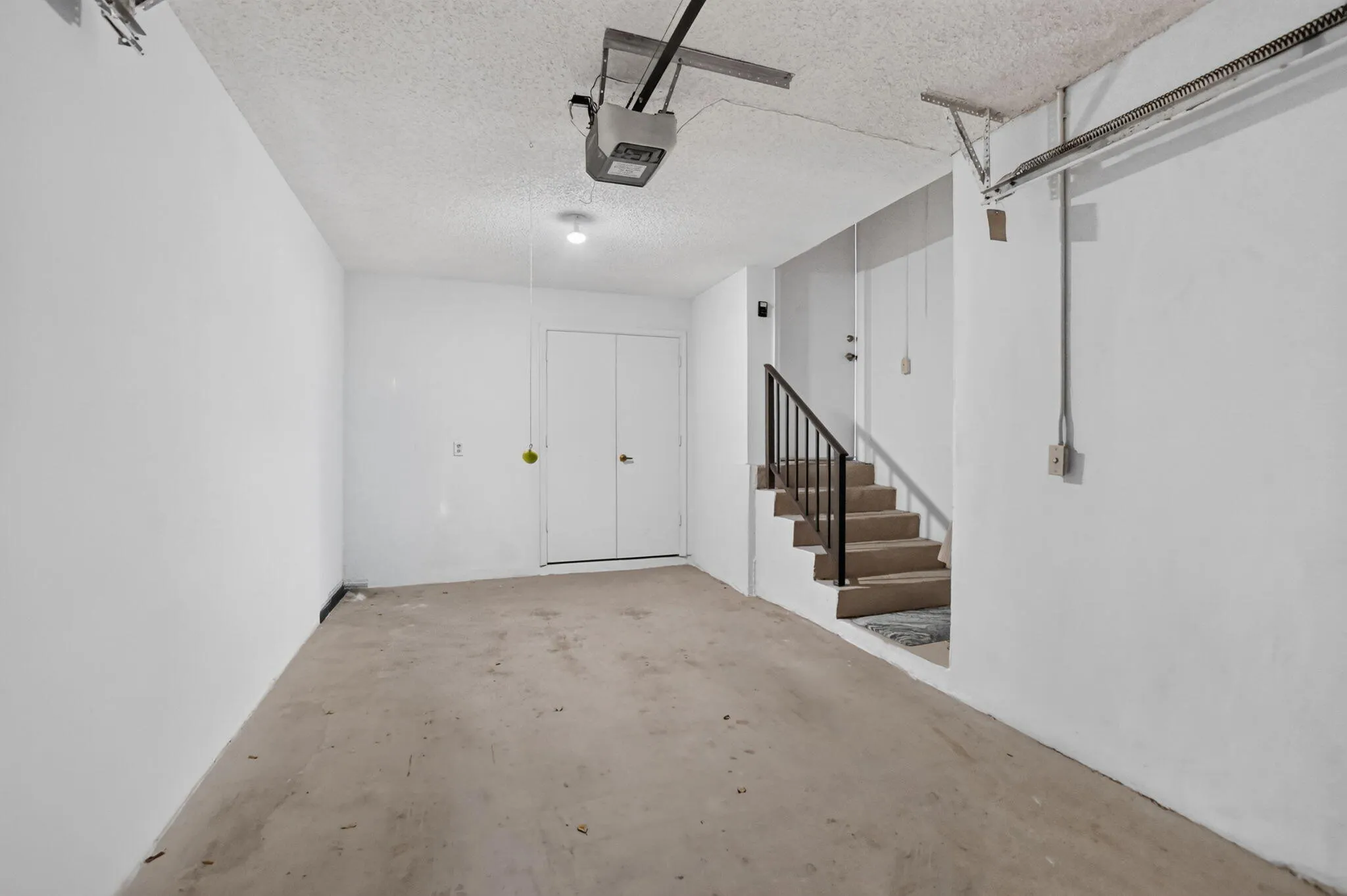 Storage closet in garage.