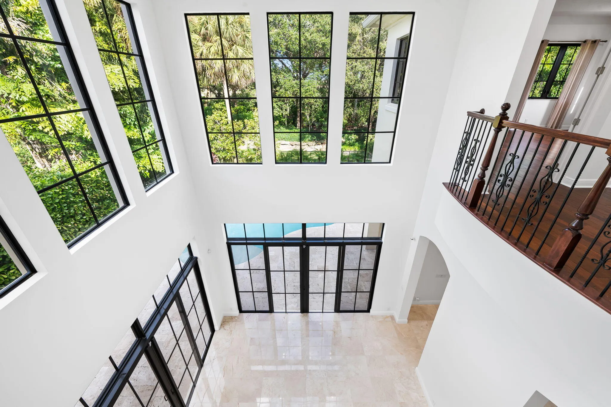 Living Room Upstairs View