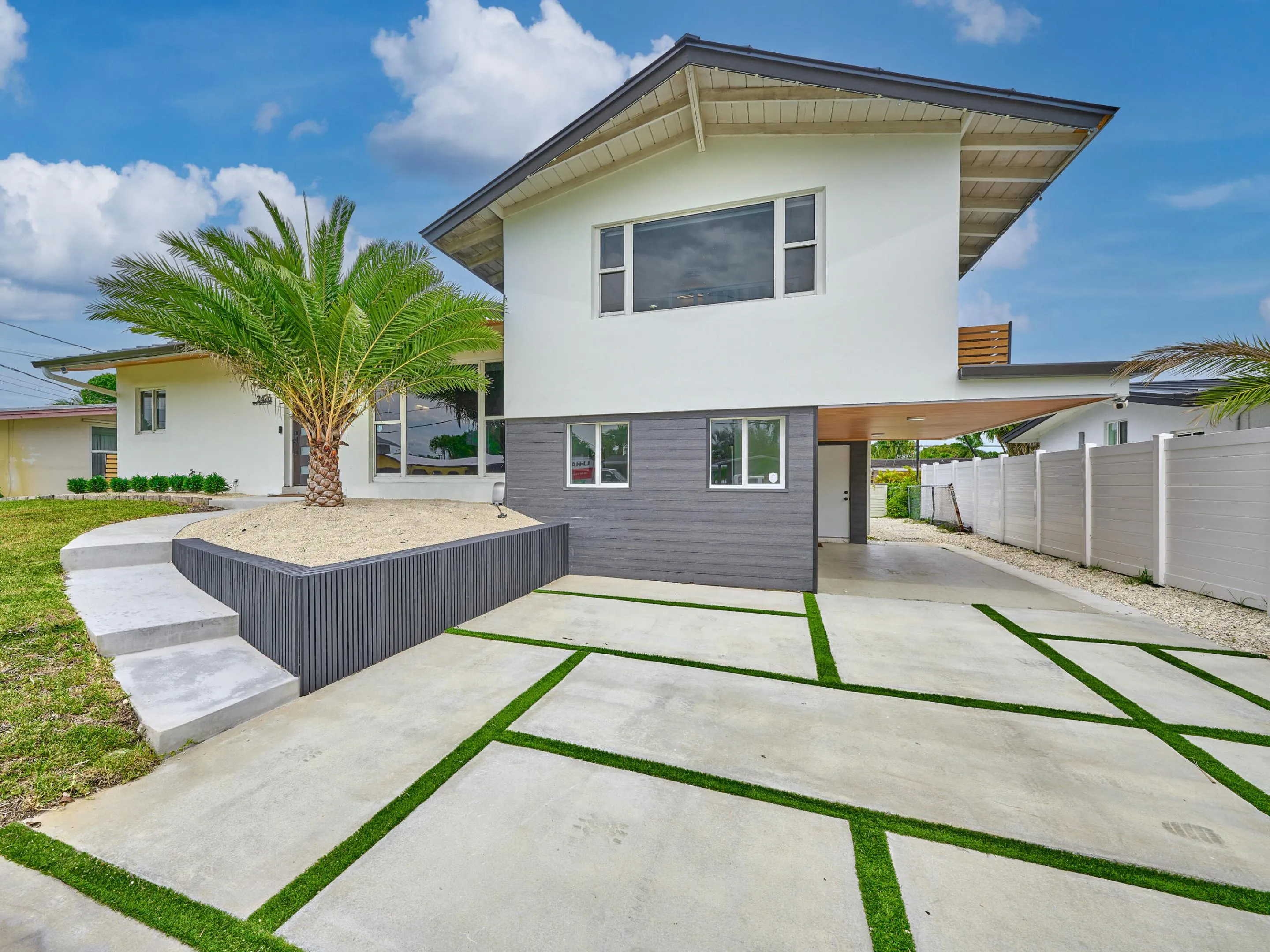 (3) Driveway