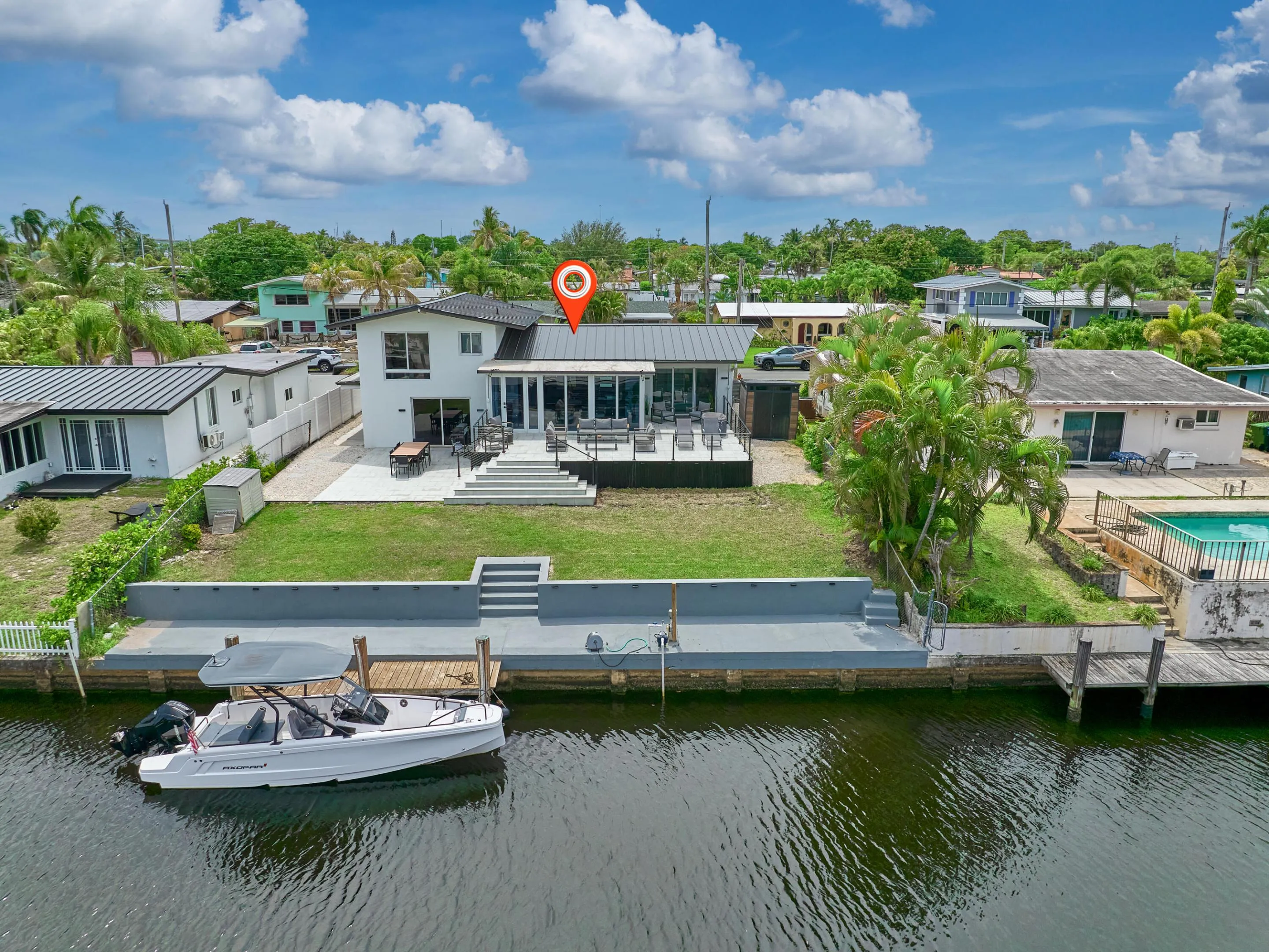 (38) Aerial Back Yard