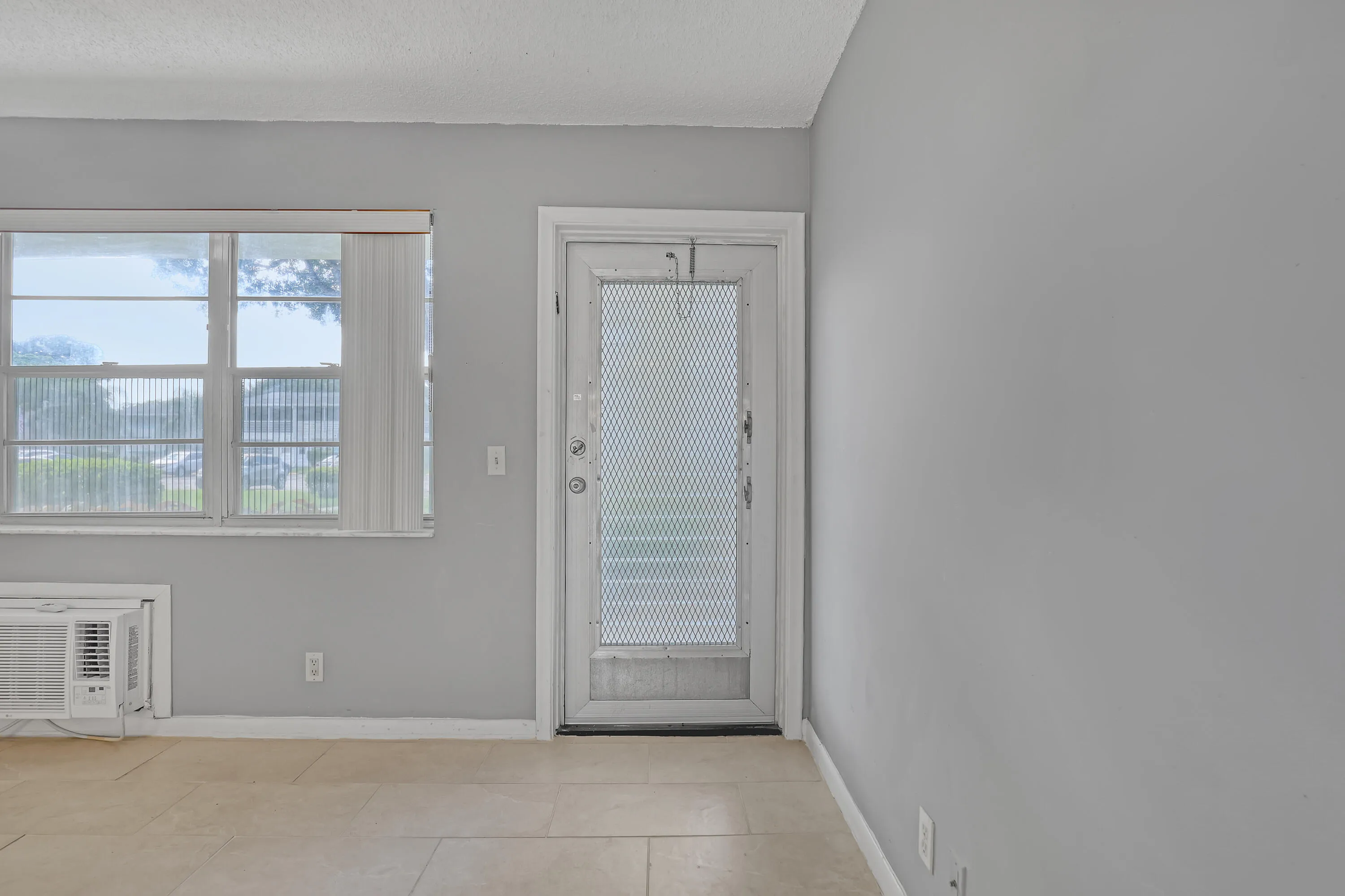 Natural light creates an inviting first impression.