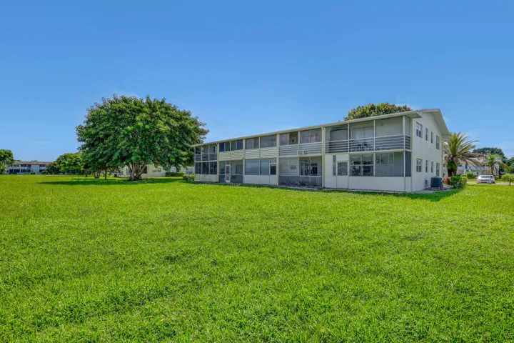 Open lawns and mature landscaping add to the relaxed community atmosphere.