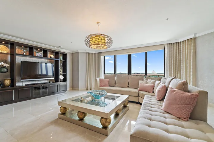 Living Area with Balcony Access
