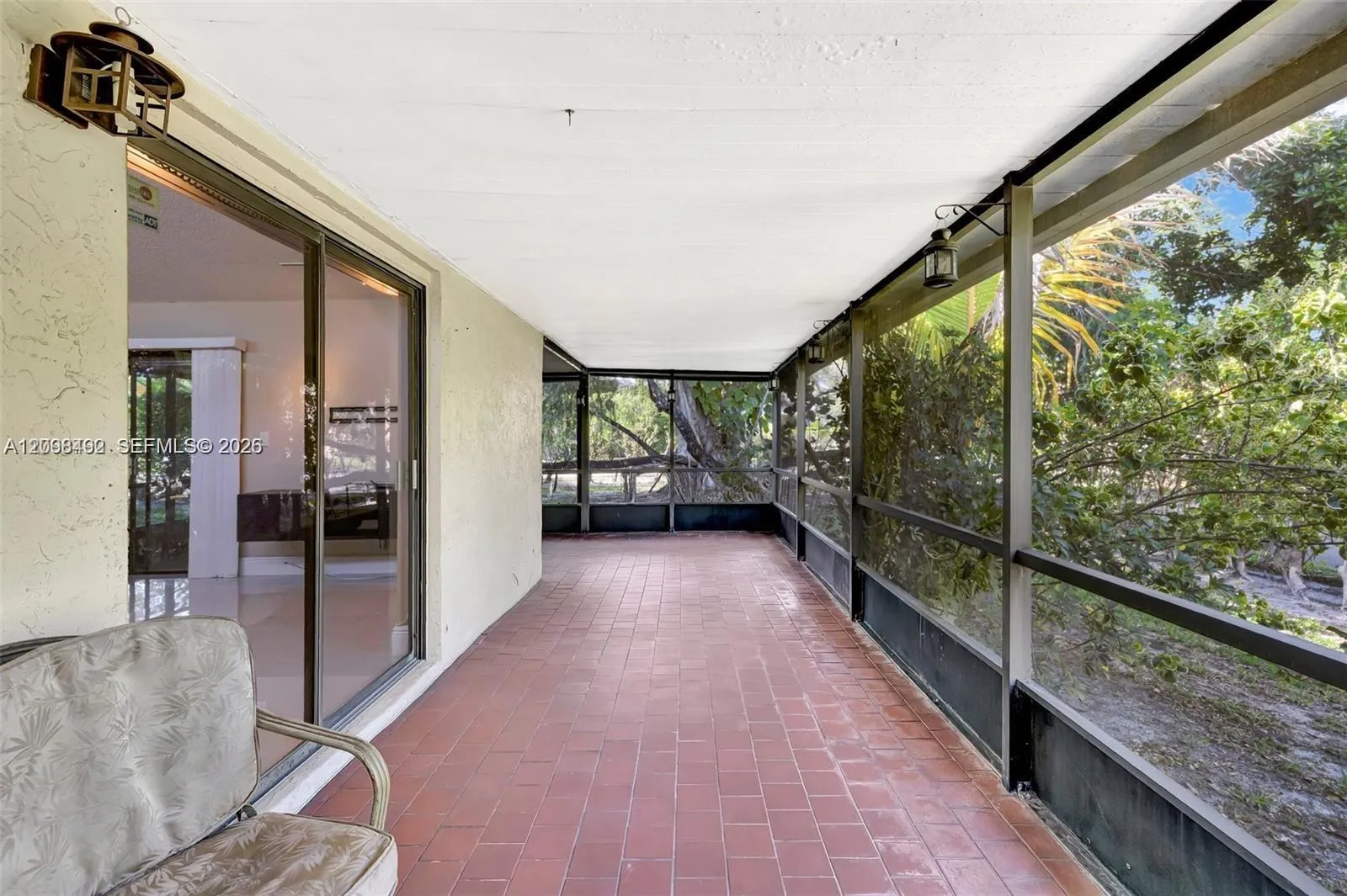 Wrap around screened porch