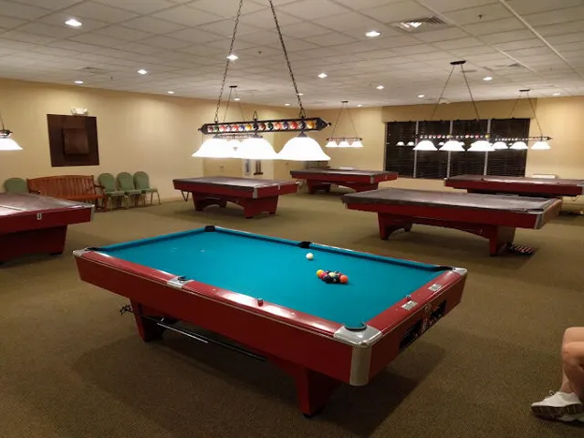 billiards room