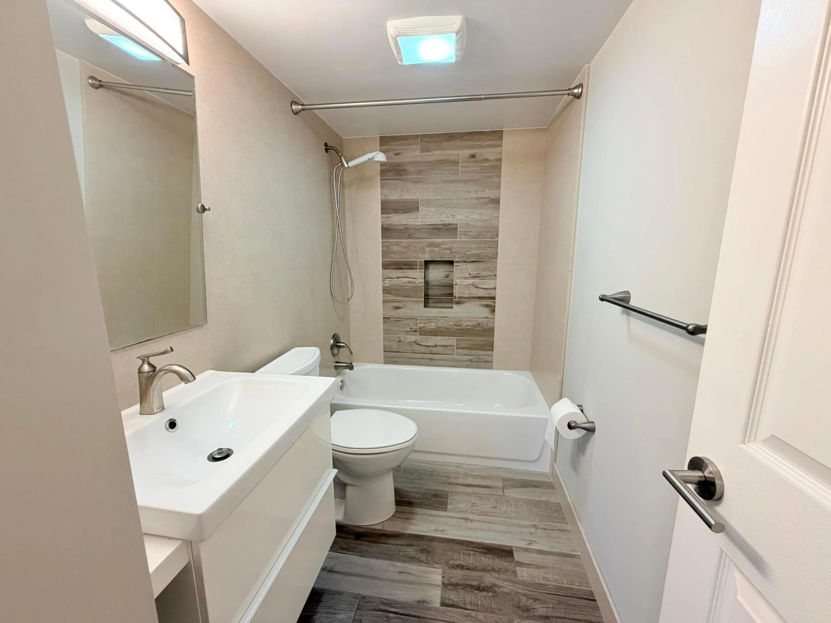 Secondary bathroom