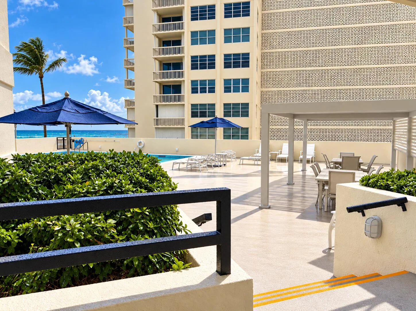 pool area