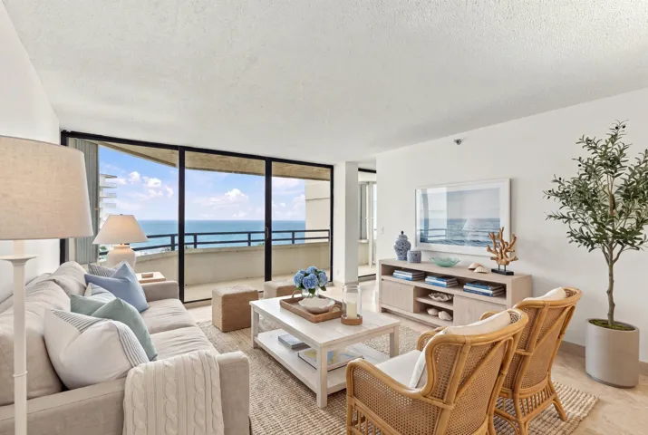 Living Room AI Staged