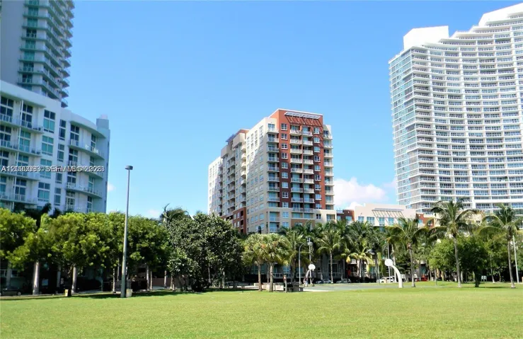 View from Margret Pace Park to CITE