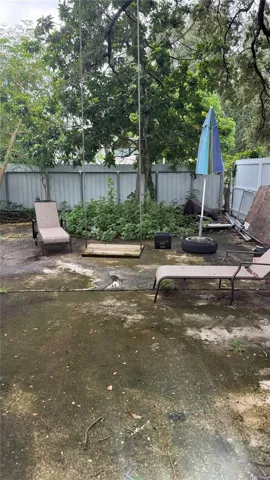 Outdoor seating area