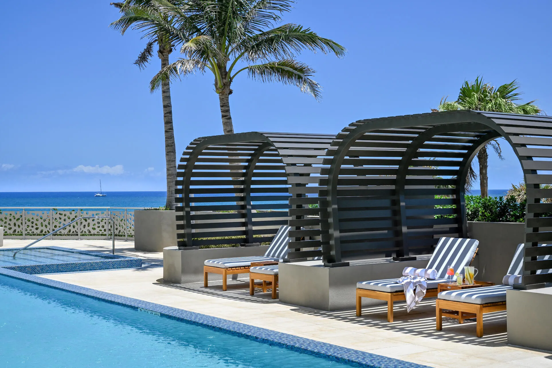 Amrit Ocean Resort Pool Cabanas