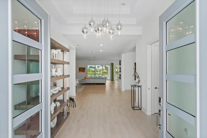 Double Door Entry into Foyer