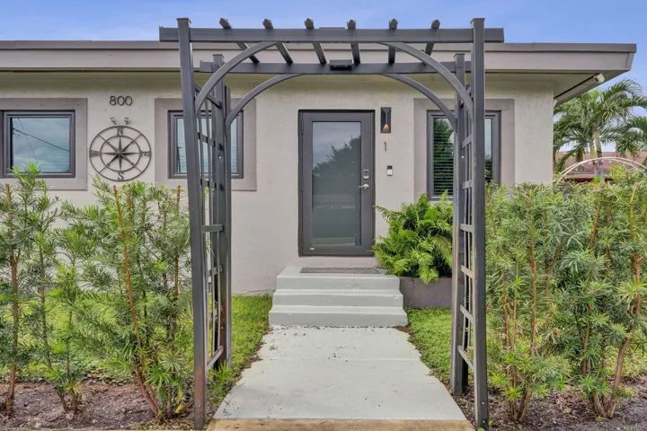 Front entrance
