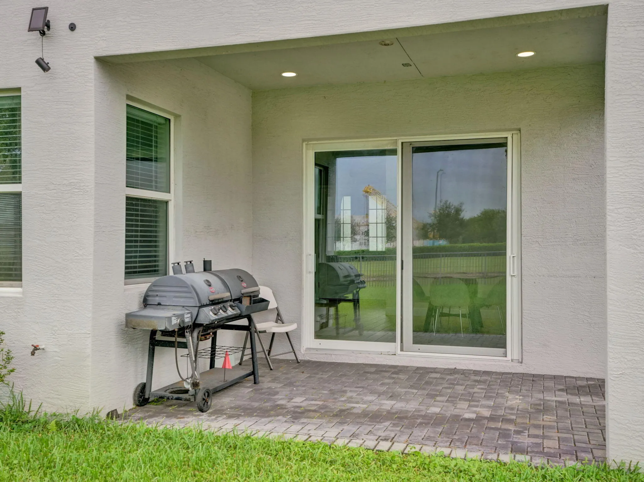 Covered patio