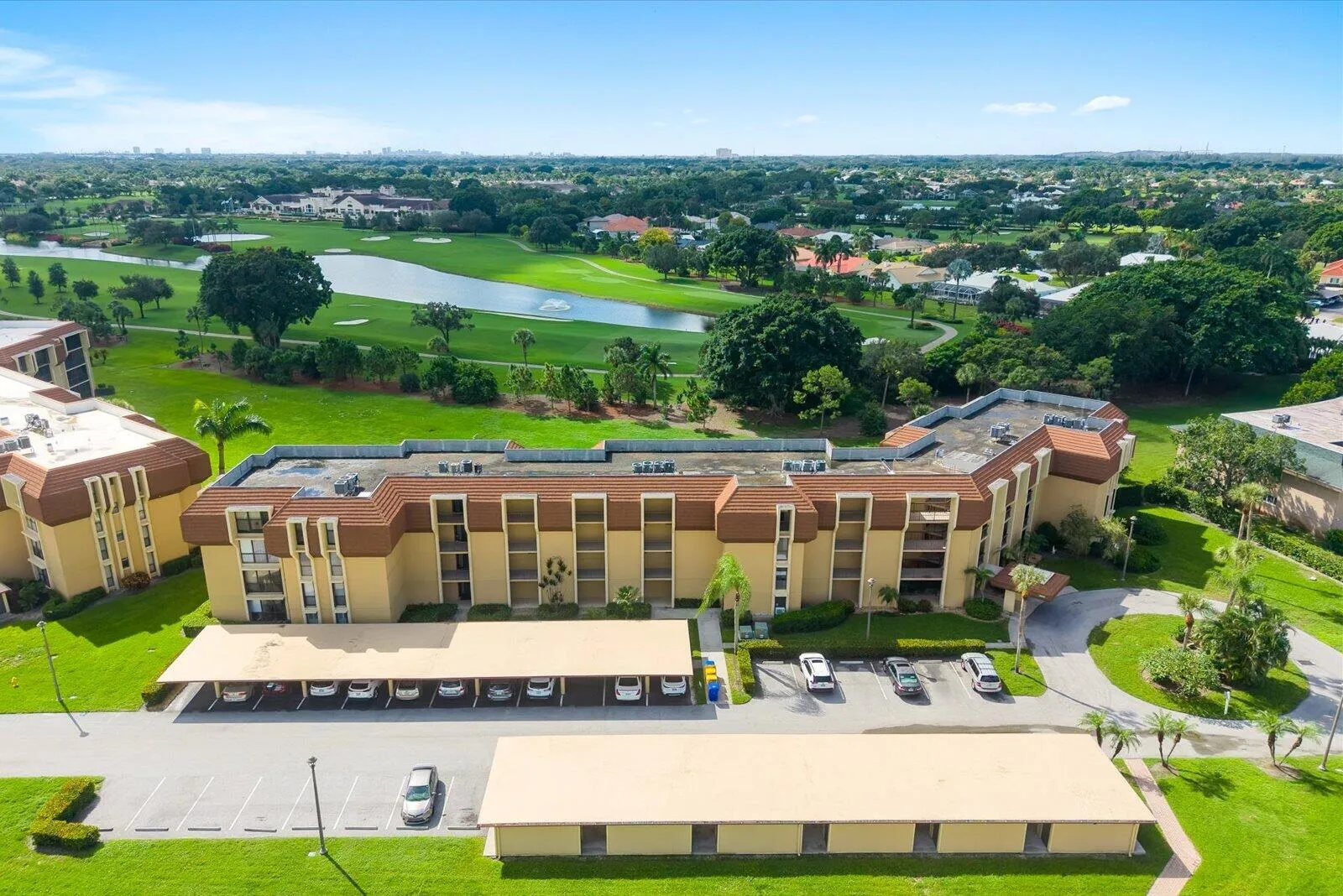 Ariel View of Building