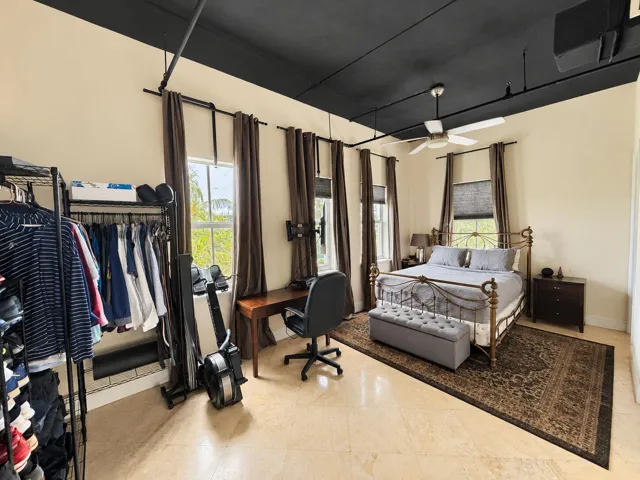 Natural light bedroom listing