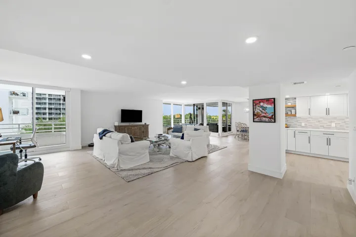 wide open floorplan