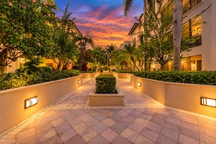 Twilight Mediterranean Courtyard Promena