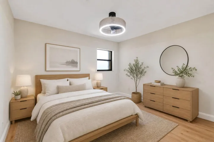 2nd bedroom, virtually staged