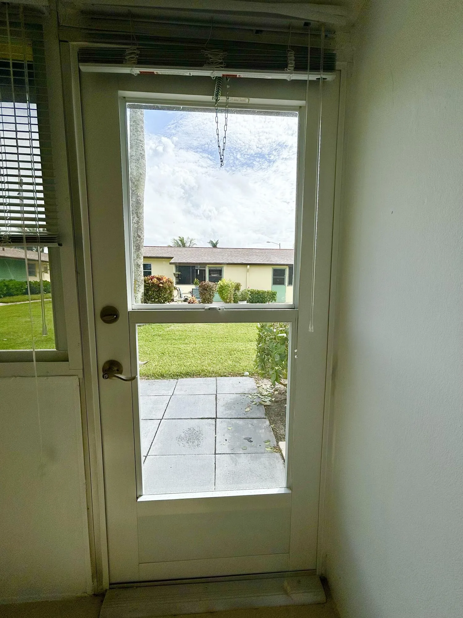 NEWER STORM DOOR