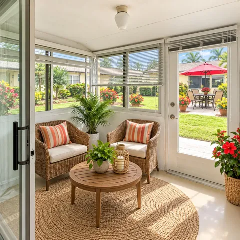 VIRTUALLY STAGED PORCH