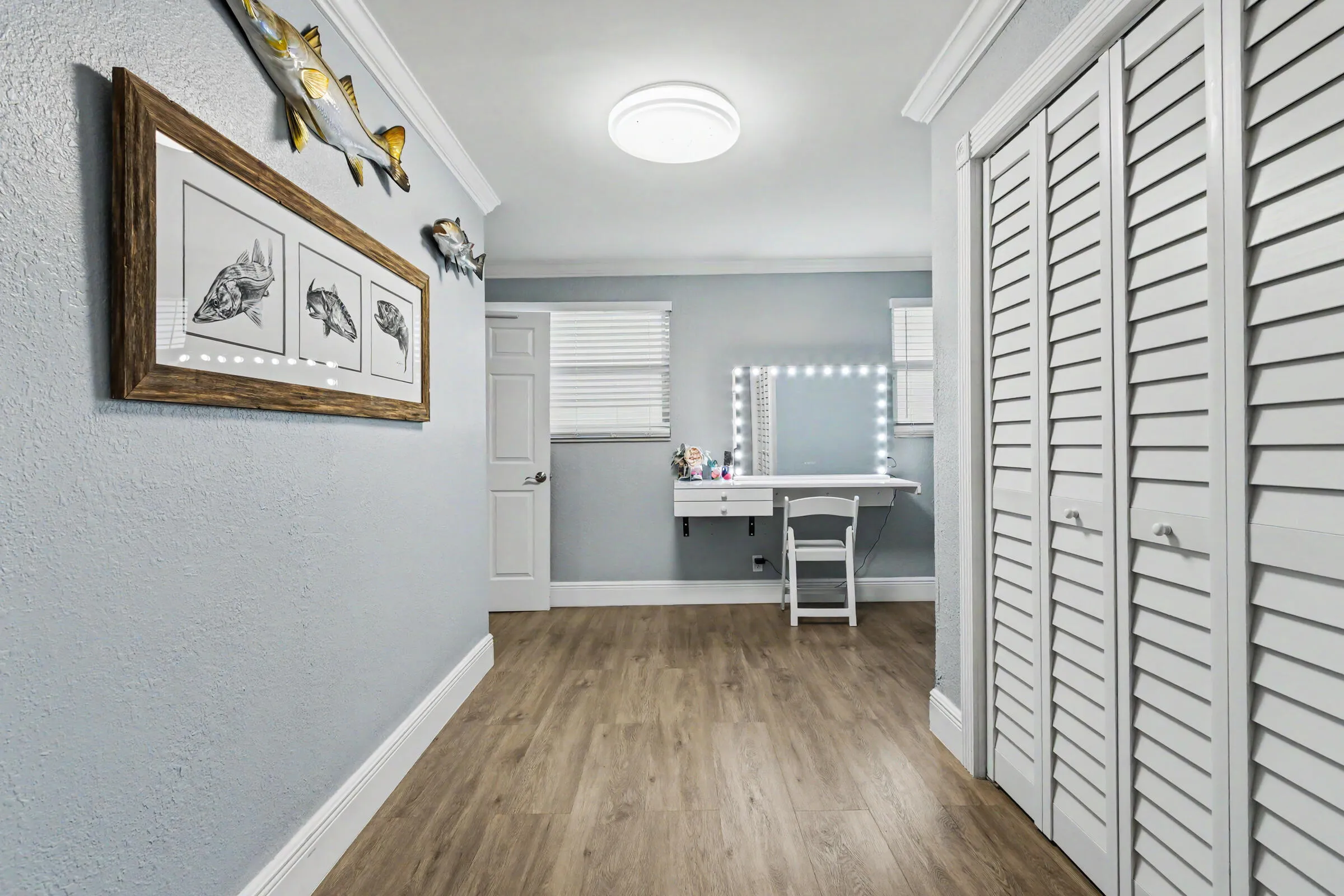 Hallway to addition