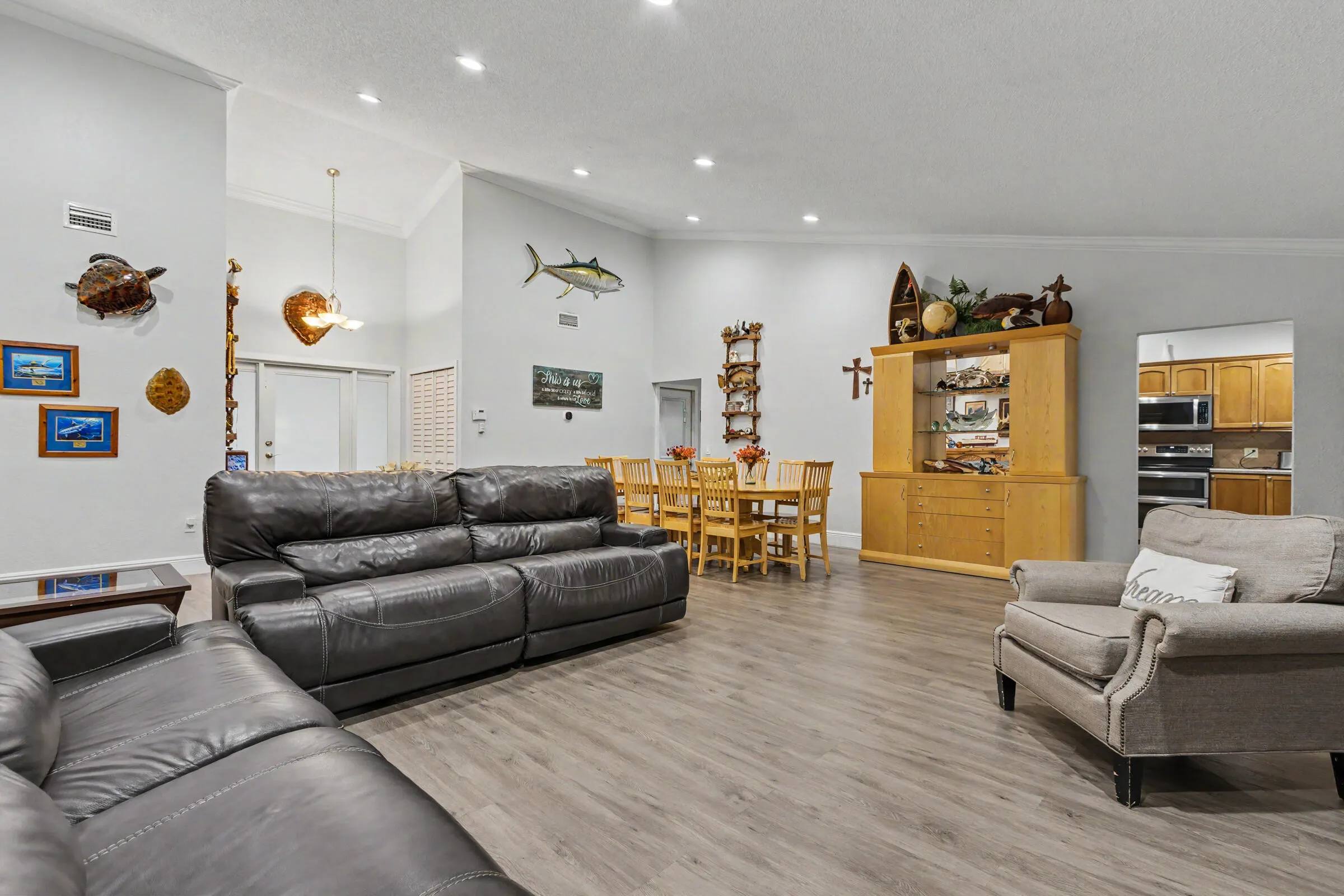 Living and Dining space