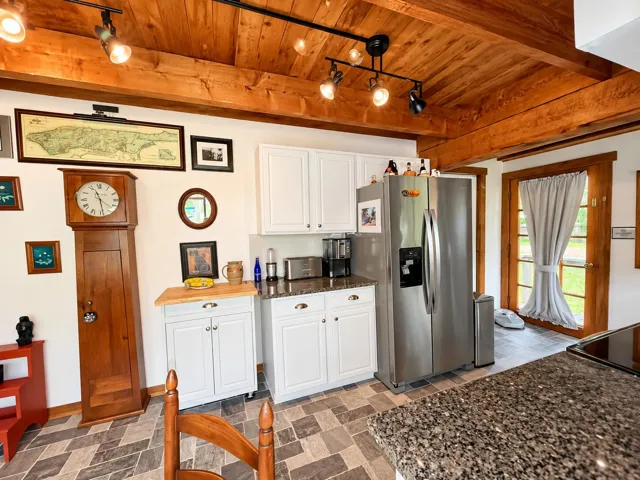 Rustic Modern Kitchen with Gallery Wall