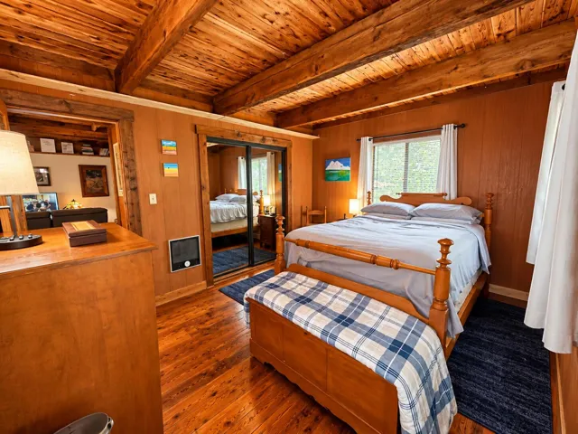 Cozy Rustic Cabin Bedroom
