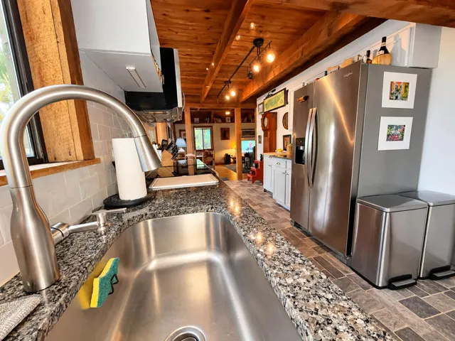 Warm Rustic-Modern Kitchen Interior