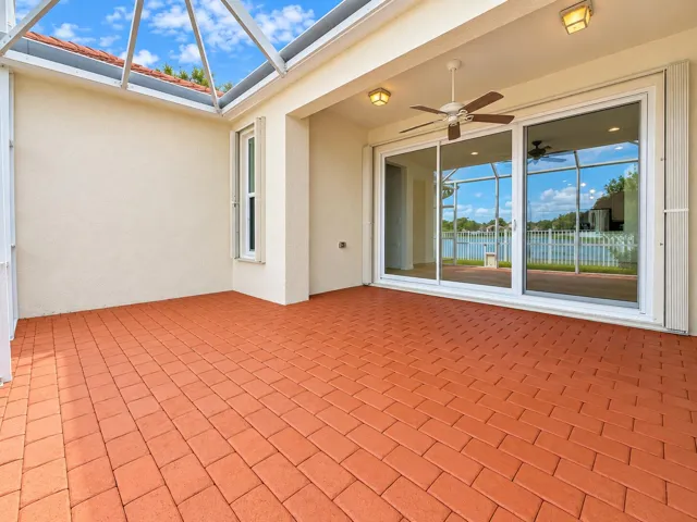 Bright Screened Patio with Lake Views