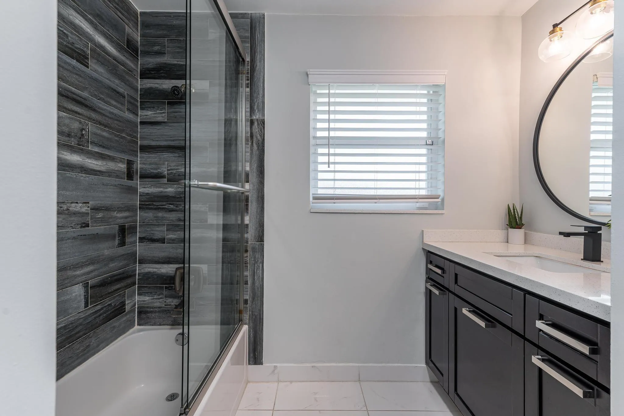 Updated second bathroom