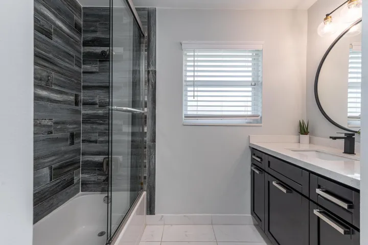 Updated second bathroom